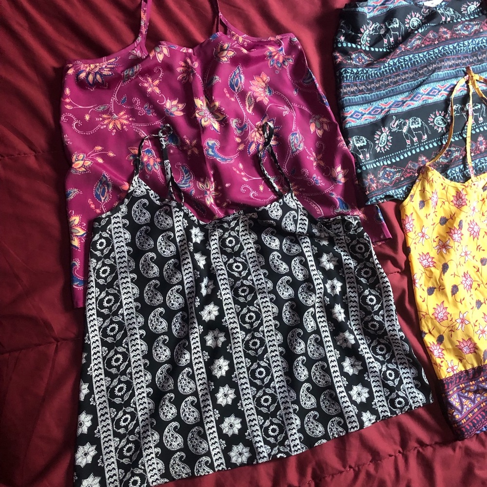 Tops bundle including one pair of shorts size 3